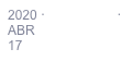 2020 · DRAWING · 
ABR
17